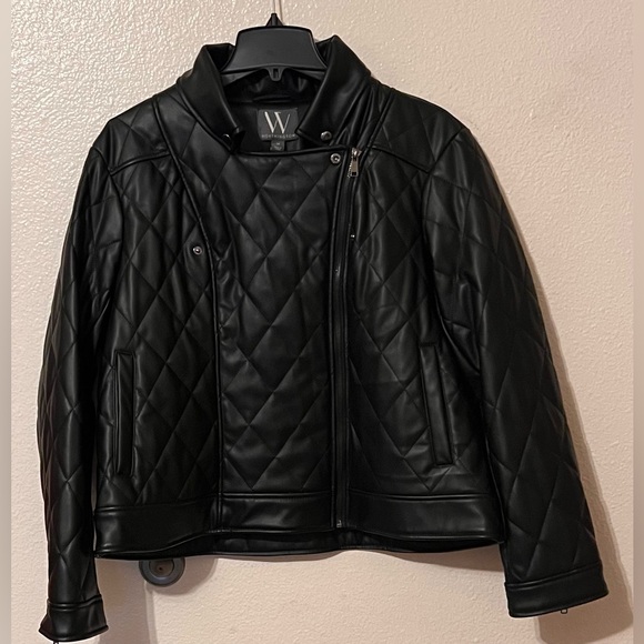 Worthington Jackets & Blazers - NWT Worthington Quilted Plush Zipper Jacket - size 1X